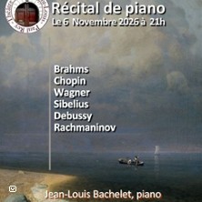 R&eacute;cital de piano Jean-Louis Bachelet