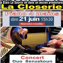 Piano 4 mains Duo Benzakoun