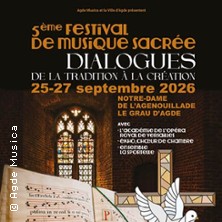 Festival de Musique Sacr&eacute;e d'Agde 2026