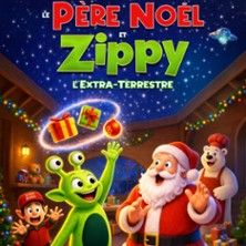 Le P&egrave;re No&euml;l et Zippy l'Extra-Terrestre