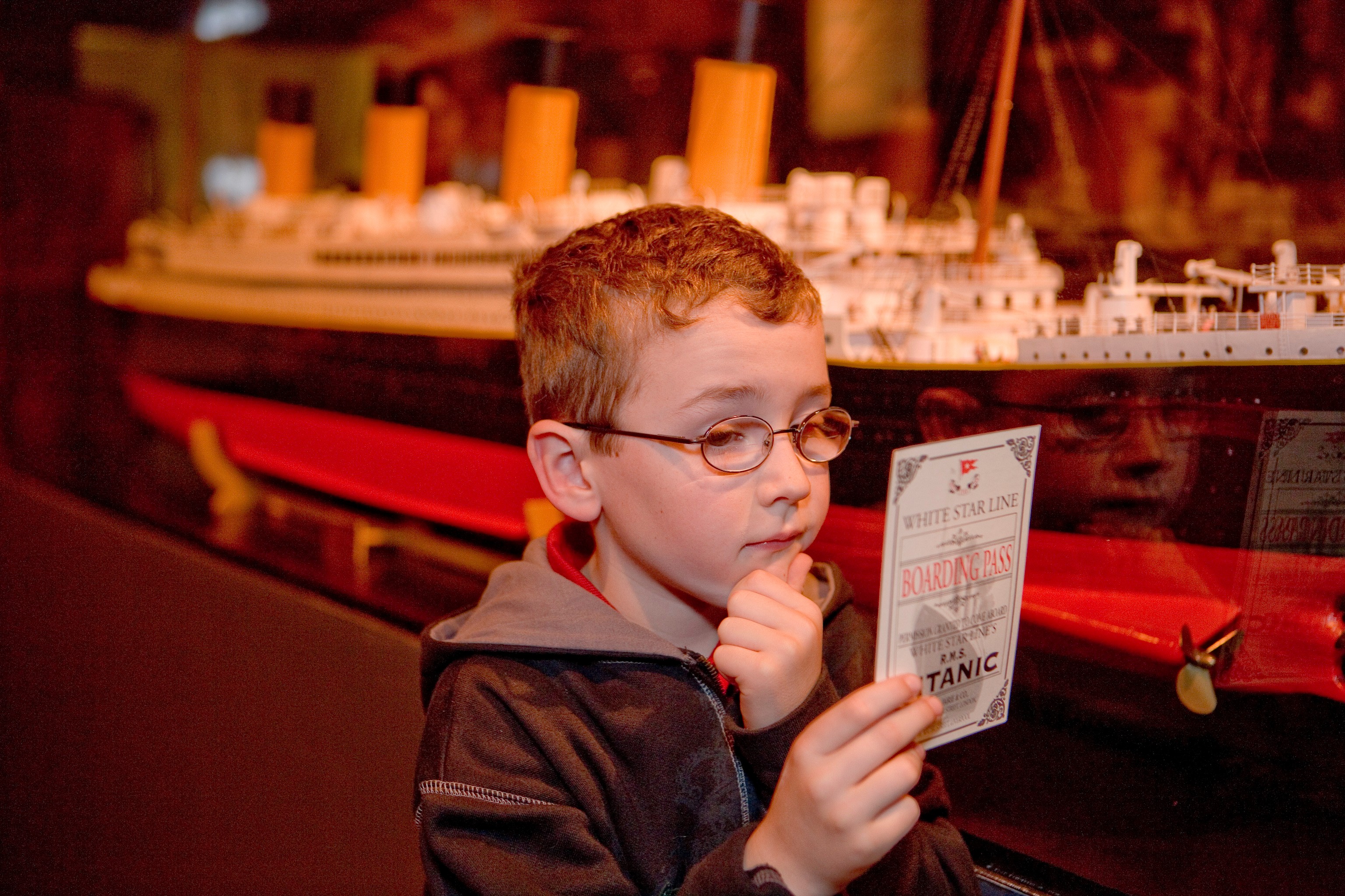 Boarding Pass - Titanic: L'Exposition