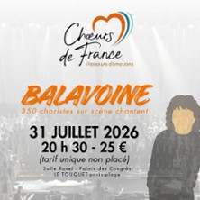 350 CHORISTES CHANTENT BALAVOINE