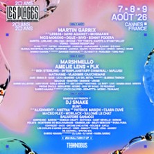 Les Plages Electroniques 2026 - Pass Samedi
