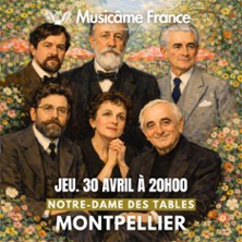 Concert Music&acirc;me &agrave; Montpellier : Debussy, Bizet, Aznavour, Piaf, Saint-Sa&euml;ns