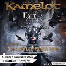 Kamelot + Exit Eden + Temperance