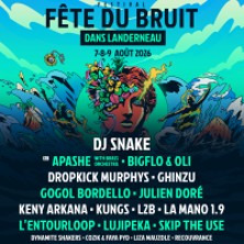 Festival F&ecirc;te du Bruit dans Landerneau - Billet 1 Jour - Samedi
