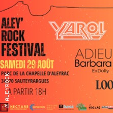 Aleyrock Festival : YAROL - ADIEU BARBAR