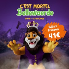 Bellewaerde Park - Billet Frisson 2026