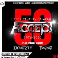 Accept - 50th Anniversary Tour + Dynasty + Tailgunner
