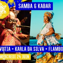 Samba & Kabar, Br&eacute;sil-La R&eacute;union - Votia + Karla Da Silva + Flambola