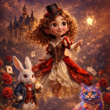 Beaugency - P&acirc;ques au Ch&acirc;teau : Luciah au Ch&acirc;teau des Merveilles