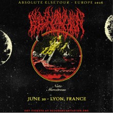 BLOOD INCANTATION + NATE MERCEREAU Absolute Elsetour ? Europe 2026