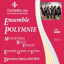 Monteverdi et Bach par l'Ensemble Polymnie - Festival des Cor&eacute;ades
